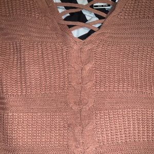 Nude/pink sweater. NWOT